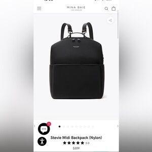 COPY - Mina Baie Stevie Midi Diaper Backpack